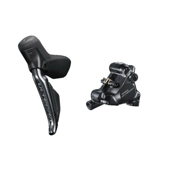 KOČNICA SHIMANO ULTEGRA ST-R8170(L), BR-R8170(F), FOR 160MM ROTOR, RESIN PAD(W/FIN), W/CONNECTER INSERT, 1000MM(SM-BH90 BLK), 1 GROUP, IND.PACK
