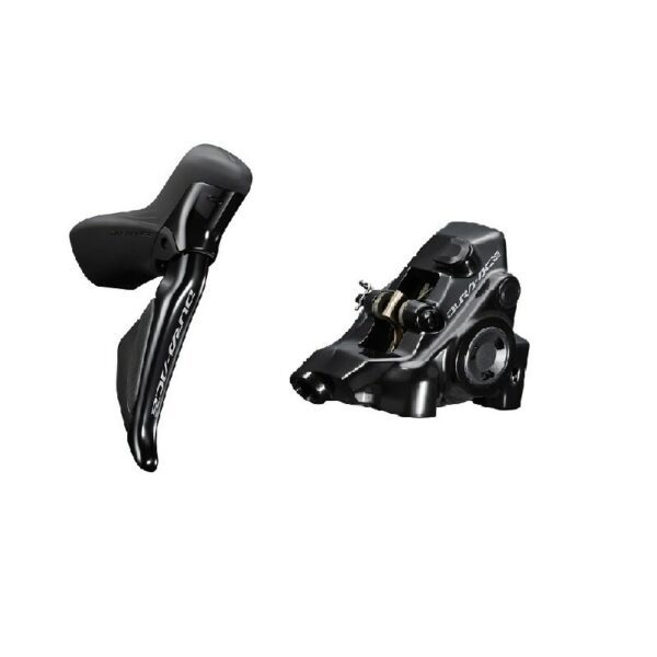 KOČNICA SHIMANO SET/J-KIT DIRECT SHIMANO DURA-ACE ST-R9270(R), BR-R9270(R), W/O ADAPTER, FOR 25MM MNT, RESIN PAD(W/FIN), W/CONNECTER INSERT, 1700MM(SM-BH90 BLK), IND.PACK