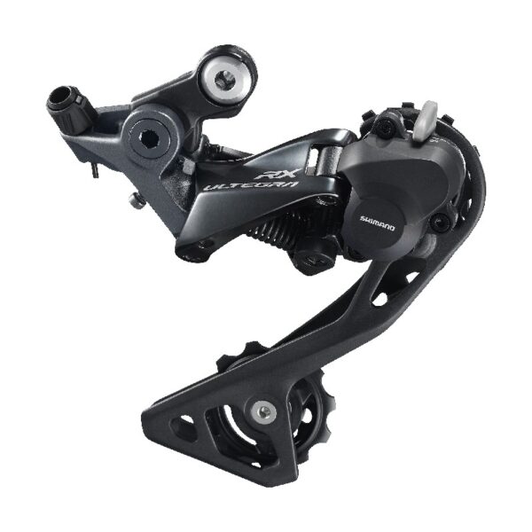 MENJAČ ZADNJI SHIMANO ULTEGRA RX RD-RX800-GS, 11 BRZINA, TOP NORMAL, SHADOW PLUS DESIGN, DIRECT ATTACHMENT, W/OT-RS900(CRNI) 240MM X1, LONG NOSE CAP X1, IND.PACK