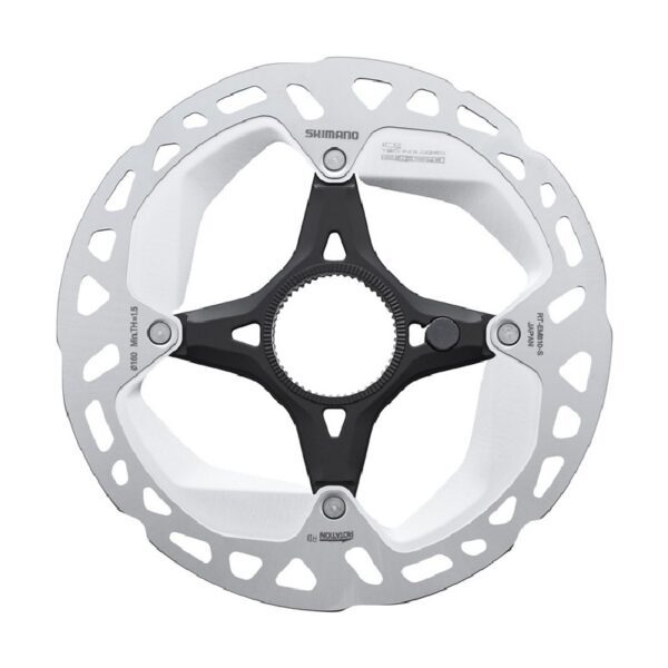 ROTOR DISK KOČNICE SHIMANO RT-EM810, S 160MM, W/LOCK RING(EXTERNAL SERRATION), IND.PACK
