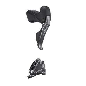 KOČNICA SHIMANO ST-RX815(L), BR-RX810(F),ZADNJA, FOR 160MM ROTOR, RESIN PAD(W/FIN), W/CONNECTER INSERT, 1000MM(SM-BH90 BLACK)