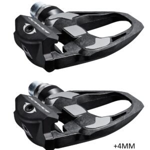 PEDALE SHIMANO DURA-ACE PD-R9100, SPD SL, W/O REFLECTOR, W/CLEAT(SM-SH12), STD AXLE, IND.PACK