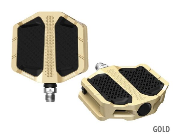PEDALE SHIMANO PD-EF205, W/O REFLECTOR, GOLD, IND.PACK
