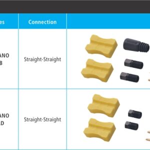 CREVO ZA HIDRAULIČNU KOČNICU SHIMANO SM-BH59-JK, 2000MM BLACK (CUTTABLE), STRAIGHT CONNECT TYPE BL (NOT ASSEMBLED), W/CONNECTING UNIT, W/TL-BH61, IND.PACK