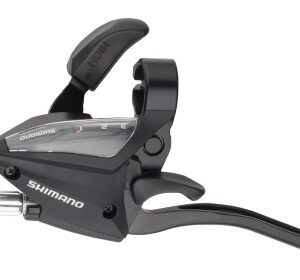 RUČICA MENJAČA/KOČNICE SHIMANO ST-EF500-L, LEVA 3-BRZINE 1800MM EZ-FIRE PLUS, 4F-ALLOY, ZA V-BRAKE,(NEED POWER MODULATOR) CRNA VERZIJA, IND.PACK