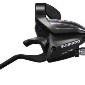 RUČICA MENJAČA/KOČNICE SHIMANO ST-EF500-8R, DESNA 8-BRZINA 2050MM EZ-FIRE PLUS, 2F-ALLOY, FOR V-BRAKE, BLACK VERSION, IND.PACK