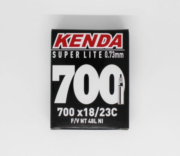 GUMA UNUTRAŠNJA 700X18/23C F/V 48MM SUPER LITE 0.73MM BOX KENDA