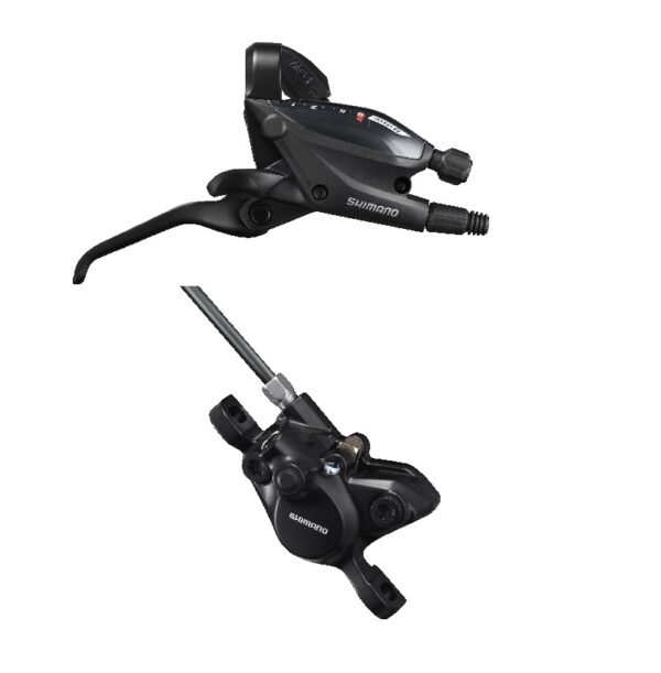KOČNICA SHIMANO ST-EF505(8R), 8SPD, BR-MT200(R), SM-MA-R160P/S, RESIN PAD, 1600MM HOSE(SM-BH59-SS BLACK), BULK