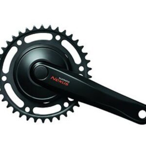 POGON SHIMANO FC-C6000, NEXUS,170MM, 33T, CHAIN CASE COMPATIBLE, W/CRANK FIXING BOLT, CRNI, BULK