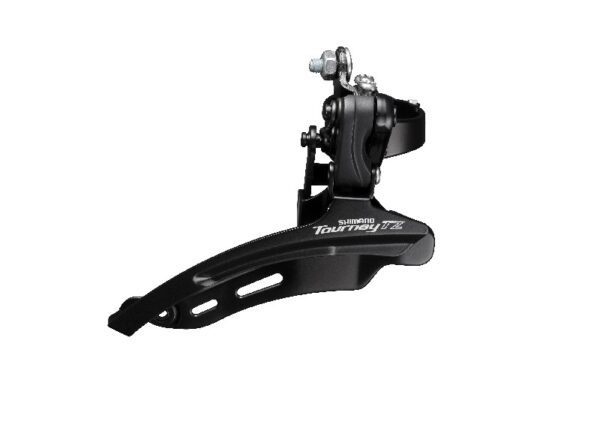 MENJAČ PREDNJI SHIMANO TOURNEY FD-TZ510-DS6, TRIPLE (FRICTION), FOR REAR 6/7 BRZINA, DOWN SWING, DOWN PULL, BAND TYPE 28.6MM, CS ANGLE 66-69, FOR TOP GEAR 48T, CL 47.5MM, BULK
