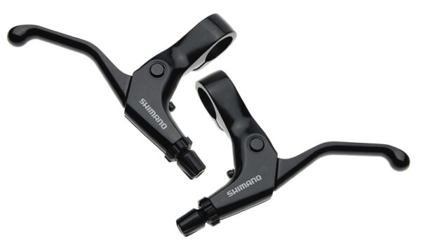RUČICE KOČNICA SHIMANO BL-R550, FOR FLAT HANDLEBAR ROAD TYPE, INNER CABLE T-TYPE 1400MM/1600MM, OUTER CASING 800MM/900MM BLACK, BLACK, IND.PACK