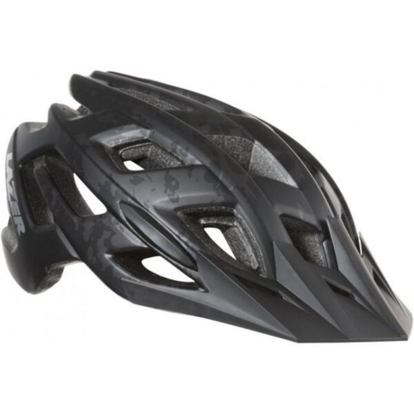 KACIGA BICIKLISTIČKA LAZER ULTRAX+ (MTB) MAT BLACK TITANIUM L