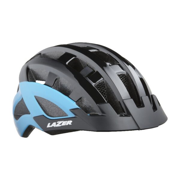 KACIGA BICIKLISTIČKA LAZER COMP DLX CE-CPSC (SPORT)  BLACK BLUE UNI +NET +LED
