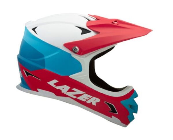 KACIGA BICIKLISTIČKA LAZER PHOENIX+CE-CPSC/ MATTE WHITE BLUE RED (L)