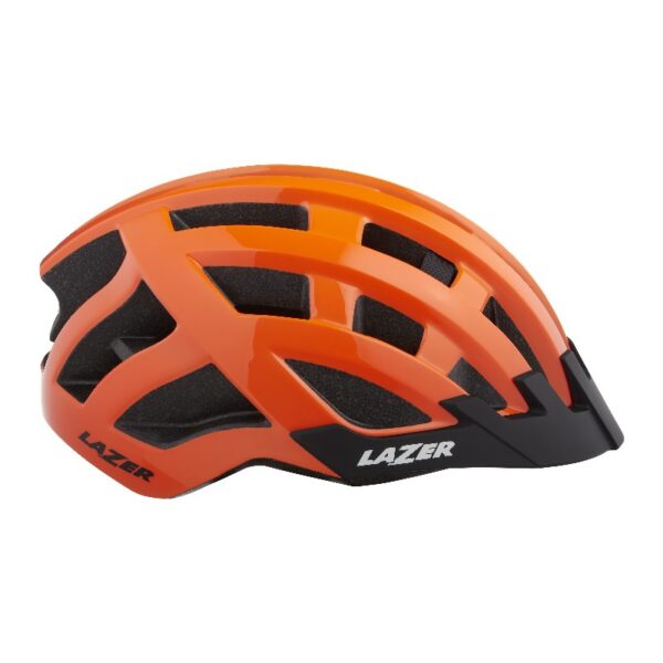 KACIGA BICIKLISTIČKA LAZER COMPACT CE-CPSC/ FLASH ORANGE