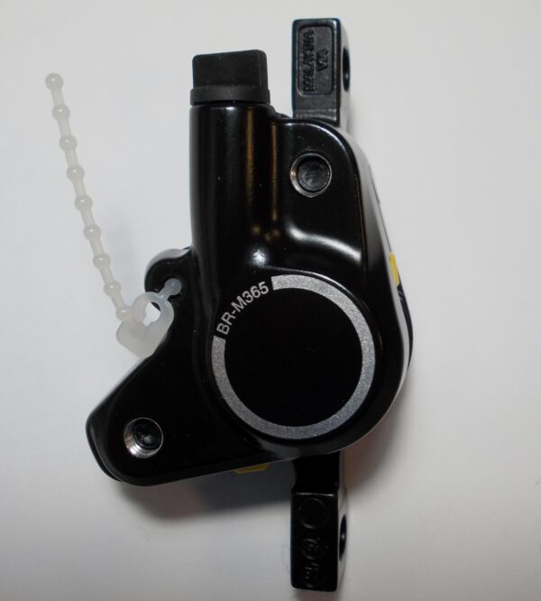 KOČNICA SHIMANO BR-M365, HIDRAULIČNA, PREDNJA ILI ZADNJA, W/O ADAPTER, RESIN PAD, BLACK, IND.PACK