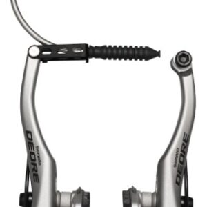KOČNICA SHIMANO DEORE LX BR-T610, PREDNJA, X-TYPE (THIN SPACER OUTSIDE), BRAKE SHOE S70C, FIXING BOLTS 16.0MM, 90D TUBE, SILVER, IND.PACK