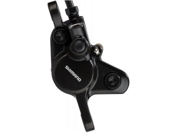 HIDRAULIČNA DISK KOČNICA SHIMANO, BR-MT400, FRONT OR REAR, W/O ADAPTER, W/B01S RESIN PAD(W/O FIN), BLACK, IND.PACK