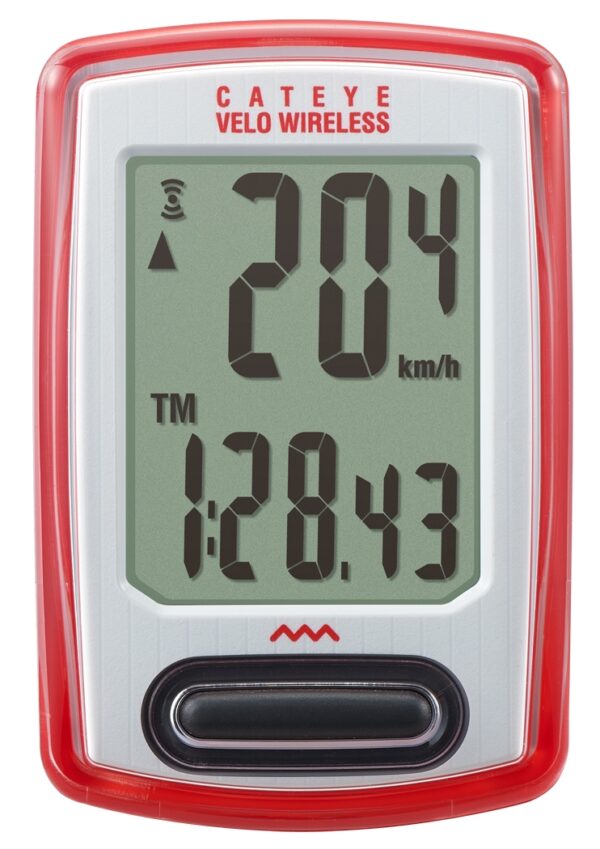 BRZINOMER CATEYE VELO WIRELESS CC-VT230W CRVENI