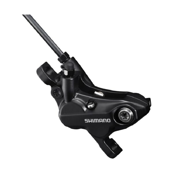KOČNICA SHIMANO BR-MT520, PREDNJA ILI ZADNJA, W/O ADAPTER, W/D03S RESIN PAD(W/O FIN), BLACK, IND.PACK