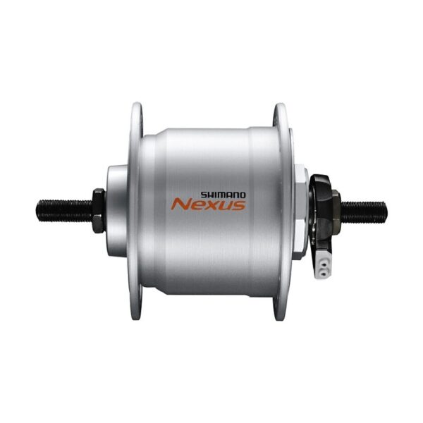 NABLA PREDNJA SHIMANO DYNAMO, DH-C3000-2N-NT, NEXUS, 6V 2.4W, 36H, 100X140MM, E2 TERMINAL, SILVER, IND.PACK