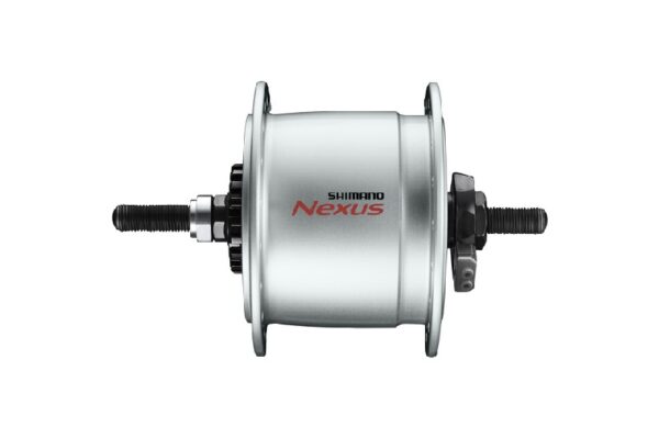 NABLA PREDNJA DYNAMO SHIMANO DH-C6000-2R, NEXUS, 6V 2.4W,36H, 100X140MM, FOR ROLLER BRAKE (MODULATOR LEVEL:HIGH), FOR 26-28, E2 TERMINAL,W/O NUT&WASHER,SIVA, IND.PACK