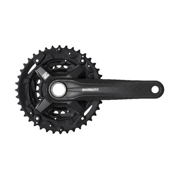 POGON SHIMANO FC-MT210-3, ZA 9-BRZINA, 2-PCS FC, 170MM, 40-30-22T W/O CG, W/O BB PARTS, CRNI, IND.PACK