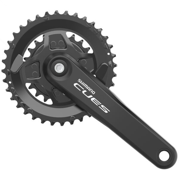 POGON SHIMANO FC-U4000-2, CUES, FOR REAR 9/10/11-SPEED,175MM,36-22T W/O CG,W/CRANK FIXING BOLT, CHAIN CASE NOT COMPATIBLE, IND.PACK