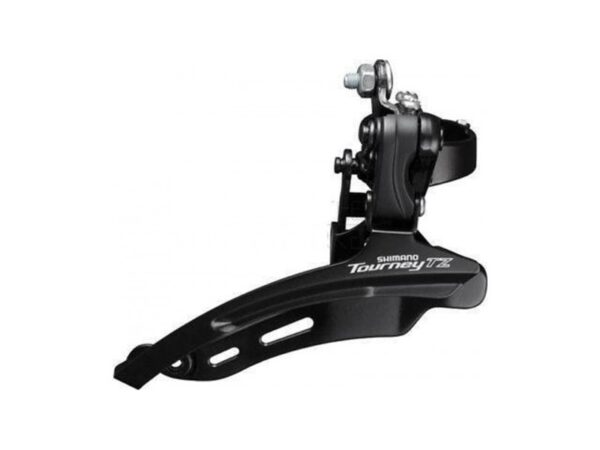 MENJAČ PREDNJI SHIMANO TOURNEY TZ FD-TZ500-DS6, TRIPLE (FRICTION), ZA 6/7 BRZINA, DOWN-SWING, DOWN-PULL, 31.8MM BAND, CS-ANGLE 66-69, ZA NAJVEĆI LANČANIK 42T, CL 47.5MM, IND.PACK