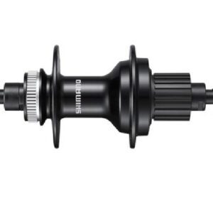 NABLA ZADNJA SHIMANO FH-MT500, CENTER LOCK DISC (W/O LOCK RING) 12-BRZINA 28H OLD 135MM QR 170MM(BLACK), W/O ROTOR MOUNT COVER, BLACK, IND.PACK
