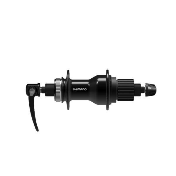 NABLA ZADNJA FH-QC500-MS, CENTER LOCK DISC(W/O LOCK RING) 12-SPEED 32H OLD:135MM QR:173MM(BLACK), BLACK, IND.PACK
