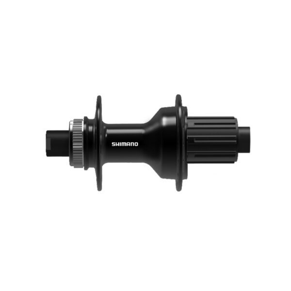 NABLA ZADNJA SHIMANO FH-TC600-HM-B, CENTER LOCK DISC(W/O LOCK RING) 8/9/10 SPEED,MTB 11-SPEED FOR 12MM THRU TYPE AXLE(W/O AXLE), 32H OLD:148MM,BLACK, IND.PACK