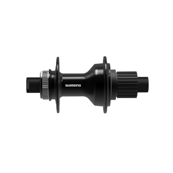 NABLA ZADNJA SHIMANO FH-TC600-MS-B, CENTER LOCK DISC(W/O LOCK RING) 12-SPEED FOR 12MM THRU TYPE AXLE(W/O AXLE), 32H OLD:148MM,BLACK, IND.PACK