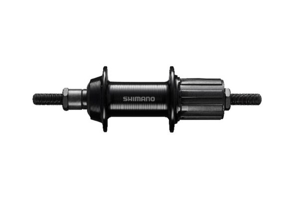 NABLA ZADNJA  FH-TX5008-NT, 8/9/10/11-SPEED, NT-TYPE, 32H, OLD:135MM AXLE:185MM, BLACK, IND.PACK