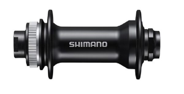 NABLA PREDNJA SHIMANO HB-MT400-B, CENTER LOCK DISC 32H, FOR 15MM THRU TYPE AXLE(W/O AXLE), OLD 110MM, W/O LOCK RING, BLACK, IND.PACK