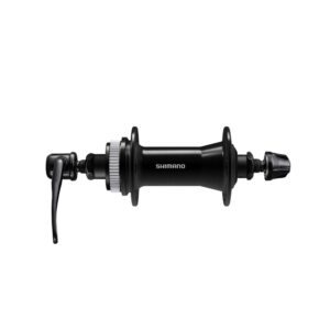 NABLA PREDNJA SHIMANO HB-QC400, CENTER LOCK DISC 32H, QR:133MM(BLACK), OLD:100MM, W/ROTOR MOUNT COVER, W/O LOCK RING, BLACK, IND.PACK
