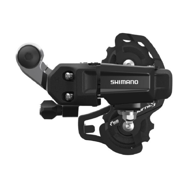 MENJAČ ZADNJI SHIMANO  RD-TY200, TOURNEY, SS 6/7-SPEED, W/RIVETED ADAPTER(BMX/TRACK), BLACK, IND.PACK