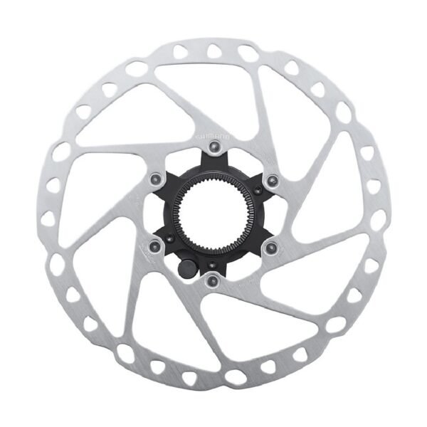 ROTOR DISK KOČNICE SHIMANO RT-EM600, M 180MM, W/LOCK RING(INTERNAL SERRATION, BLACK), IND.PACK