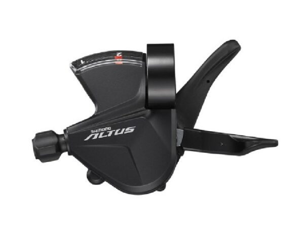 RUČICA MENJAČA SHIMANO SL-M2010-2L, ALTUS, LEFT, 2-SPEED RAPIDFIRE PLUS 1800MM STAINLESS INNER, W/ OPTICAL GEAR DISPLAY, IND.PACK