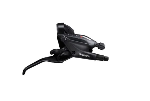 RUČICA MENJAČA/KOČNICE SHIMANO ST-EF505-7R, RIGHT 7-SPEED 2050MM INNER, EZ-FIRE PLUS, 3-FINGER FOR HYDRAULIC DISC BRAKE, BLACK, IND.PACK
