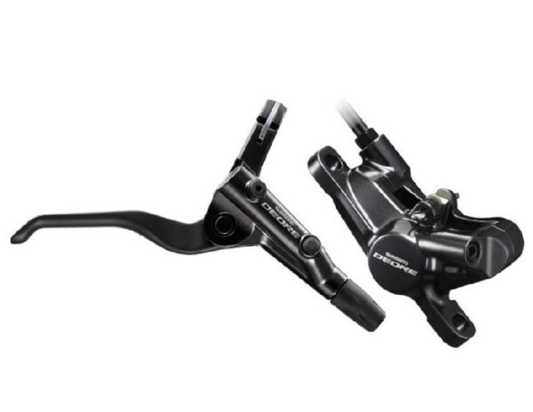 KOČNICA SHIMANO DEORE, BL-T6000(R), BR-M6000(R), BLACK, W/O ADAPTER, RESIN PAD(W/O FIN), 1700MM BLACK HOSE, W/CONNECTER INSERT, IND.PACK