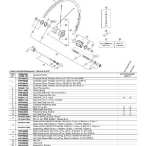 ŽICA SHIMANO WH-6700-R LEFT, 306MM, W/PLUG & WASHER