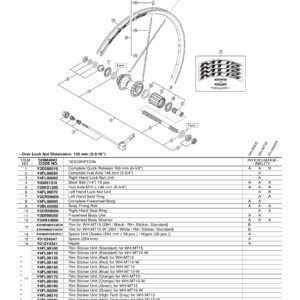 KONUS SHIMANO WH-MT15-R DESNI