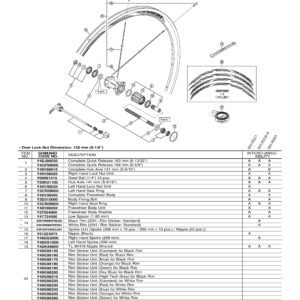ŽICA SHIMANO WH-RS31-R, DESNA, 298MM