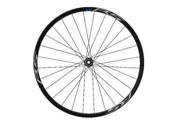 TOČAK SHIMANO WH-RS170, PREDNJI, 28H, OLD 100MM, AXLE E-THRU 12MM, RIM CLINCHER 622X17C BLACK, STANDARD STICKER, W/RIM TAPE, W/O LOCK RING, IND.PACK
