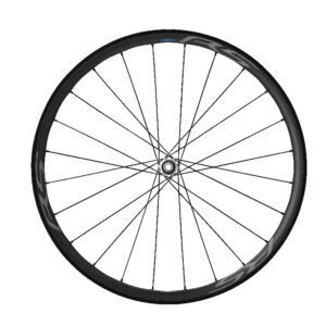 TOČAK SHIMANO WH-RS770-C30-TL-F12, PREDNJI, 24H, OLD 100MM, AXLE E-THRU 12MM, CLINCHER (TUBELESS COMPATIBLE), W/RIM TAPE, BLACK, IND.PACK
