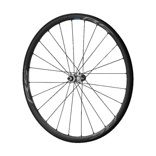 TOČAK SHIMANO WH-RS770-C30-TL-R12, ZADNJI, 24H, 11/10 BRZINA, OLD 142MM, AXLE E-THRU 12MM, CLINCHER (TUBELESS COMPATIBLE), W/RIM TAPE, BLACK, IND.PACK