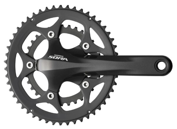 POGON SHIMANO SORA FC-3550, 50X34T, KURBLA 175MM, FOR REAR 9 BRZINA, 2-PCS FC, CG, W/O BB, IND.PACK