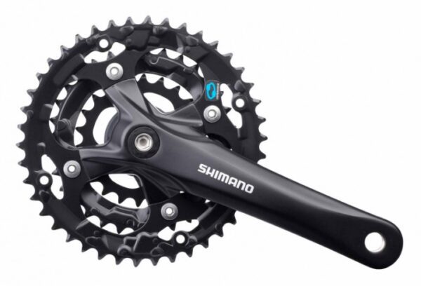 POGON SHIMANO ACERA FC-M361-L, 42X32X22T, KURBLA 175MM, FOR REAR 7/8 BRZINA, W/O CG, CHAINCASE COMPATIBLE, CRNI, IND.PACK