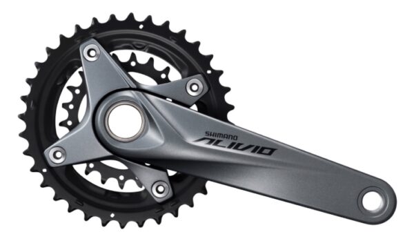 POGON SHIMANO ALIVIO FC-M4050-B2, 36X22T, KURBLA 175MM, FOR REAR 9 BRZINA, 2-PCS FC, W/O CG, W/O BB, CHAINLINE 3MM OUTBOARD, IND.PACK